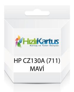 HP CZ130A (711) Mavi Muadil Kartuş - DesignJet T12