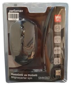 Performax SMK010 Wireless Black Optical Mouse