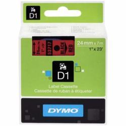 Dymo 53717 D1 Kırmızı Siyah Yedek Şerit 24 mm x 7