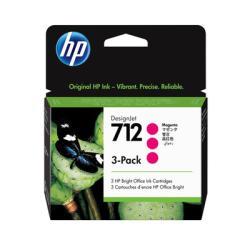 HP 3ED78A (712) RedART Kartusche 3 Packungen -