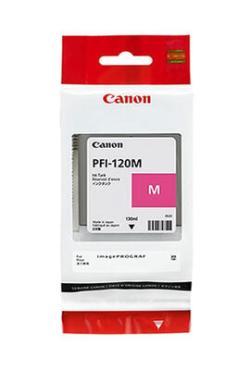 Canon PFI-120M (2887C001) Magenta Original Cartridge - TM-200 / TM-205 (Without Box)