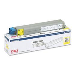 OKI 42918901 Gelber Originaltoner - C9600 / C9800
