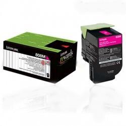 Lexmark 80C8XM0 (808XM) Kırmızı Orjinal Toner - CX