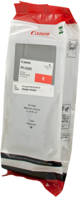 Canon PFI-206R (5309B001) Red Orjinal Kart