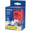 Brother TZ-461 Rot auf Schwarz, Original-Etikett.