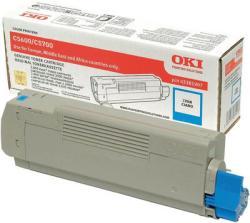 OKI 43381907 Cyan Original Toner - C5600 / C5700