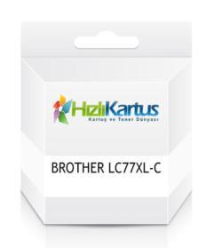 Brother LC77XL-C Mavi Muadil Kartuş - MFC-J6510DW