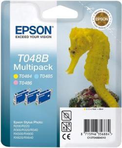 Epson C13T048B4020 (T048B) 3 Pack Kart Card