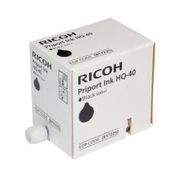 Ricoh 817225 (HQ40) Schwarze Orjinaltinte — DX454
