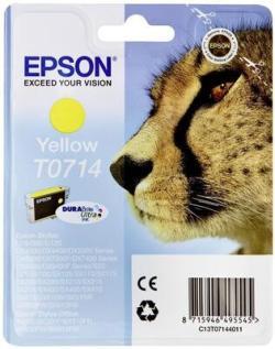 Epson C13T07144020 (T0714) Gelbe Originalpatrone - Gelb.