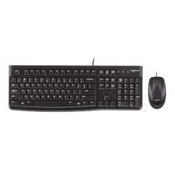 Logitech MK120 (920-002560) USB Kablolu Siyah Q Klavye + Mouse Set