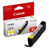 Canon CLI-571XL Y (0334C001)  High Yield Yellow Original Cartridge - MG5700 / MG6800