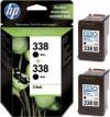 HP CB331EE (338) İkili Paket Siyah Orjinal Kartuş