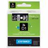 Dymo 45811 Schwarz/Weiß D1 Original Ersatzband (19