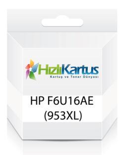 HP F6U16AE (953XL) Mavi Muadil Kartuş - OfficeJet