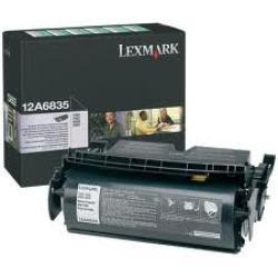 Lexmark 12A6835 Schwarz, Original-Toner, hohe Kapazität.