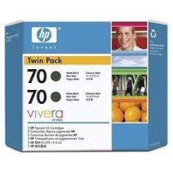 HP CB339A (70) Matte Black Original Cartridge 2-pack - Designjet Z2100