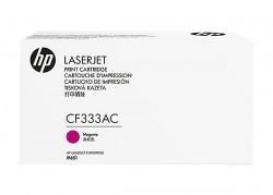 HP CF333AC (654A) Magenta Original Toner Cartridge - LaserJet M651