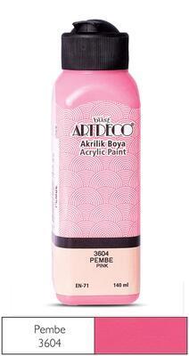 Artdeco 3604 Pembe Akrilik Boya 140 ml