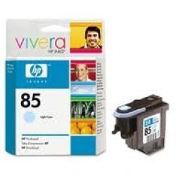 HP C9423A (85) Açık Mavi Orjinal Kafa Kartuşu - De