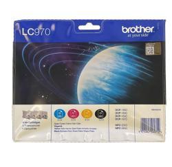 Brother LC970 4 Renkli Orjinal Kartuş - DCP-135C /