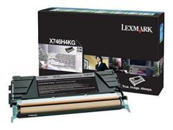 Lexmark X746H4KG Siyah Orjinal Toner Yüksek Kapasi