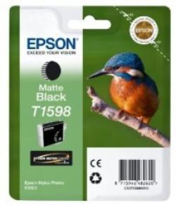 Epson C13T15984010 (T1598) Matte Schwarz Originalpatrone.