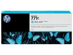 HP B6Y12A (771C) Open Blue Plotter Cartridge - Desig