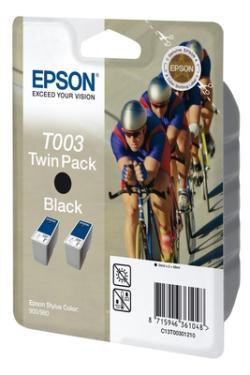 Epson T003 (C13T003012) 2Li Paket Schwarzes Paket Ka