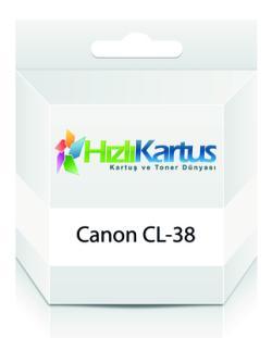 Canon CL-38 (2146B005AA) Renkli Muadil Kartuş