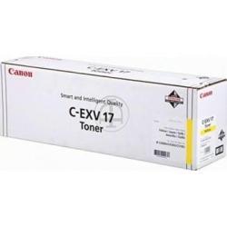 Canon C-EXV17 (0259B002) Sarı Orjinal Toner