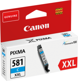 Canon CLI-581XXL C (1995C001AA) Cyan Original Cartridge - TS6150 / TS6250