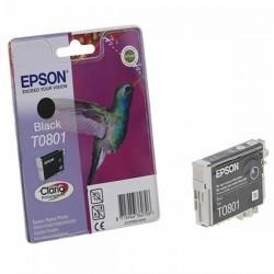 Epson C13T08014020 (T0801) Schwarze Originalpatrone -