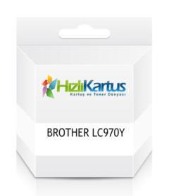 Brother LC970Y Sarı Muadil Kartuş - DCP-135C