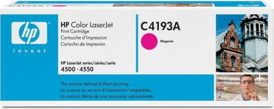 HP C4193A Magenta Original Toner Cartridge - LaserJet 4500 / 4550 (B)