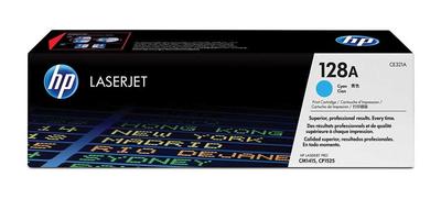 HP CE321A (128A) Cyan Original Toner Cartridge - CP1525 / CM1415 (U)