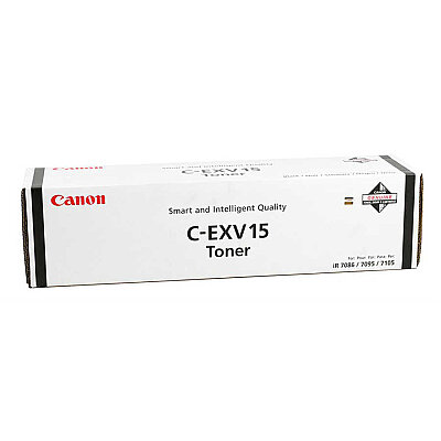 Canon C-EXV15 (0387B002) Black Original Toner - IR-7086 (Damaged Box)