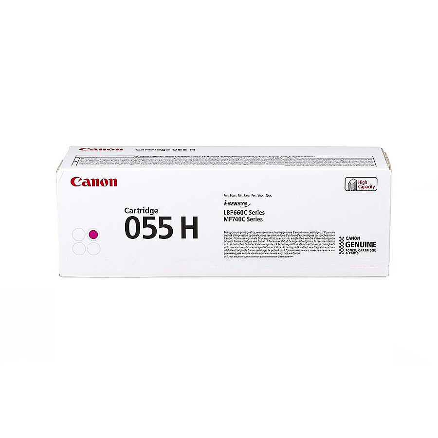 Canon CRG-055H (3018C004) Magenta Original Toner - LBP664Cdw / MF741Cdw