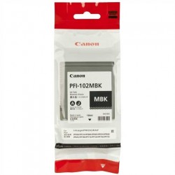 Canon PFI-102MBK (0894B001) Black Matte Cartridge - IPF500 / IPF600