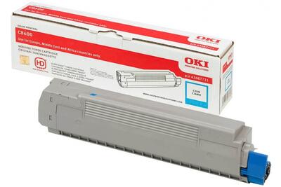 OKI 43487711 Mavi Orjinal Toner - C8600 / C8800