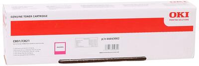 OKI 44643002 Magenta Original Toner Cartridge - C801 / C821