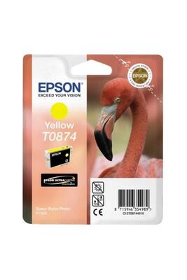 Epson C13T08744020 (T0874) Yellow Original Ink - Photo R1900 (Ex)
