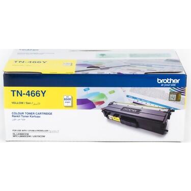 Brother TN-466Y Sarı Orjinal Toner Yüksek Kapasite