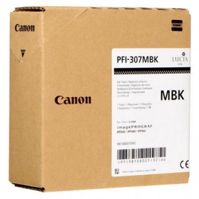 Canon PFI-307MBK (9810B001) Mat Siyah Orjinal Ka