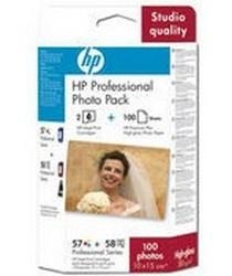HP Q7954A (57+58) Multipack Cartridge + 100 Photo Paper (Ex)