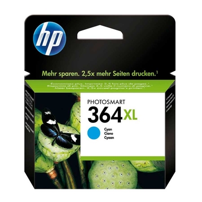 HP CB323E (364XL) Cyan Original Cartridge - C5380 / C6380  (Ex)