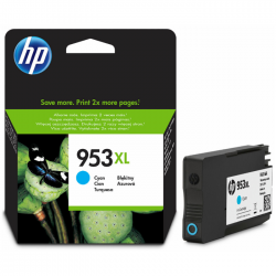 HP F6U16AE (953XL) Mavi Orjinal Kartuş Yüksek Kapa