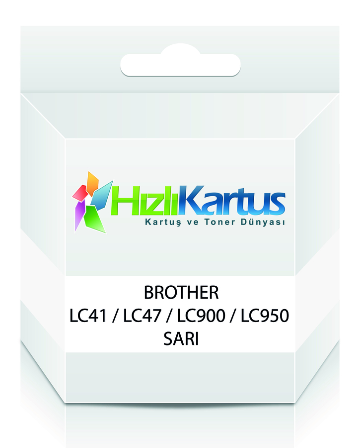 Brother LC41 / LC47 / LC900 / LC950 Yellow Compatible Cartridge - DCP-110 / DCP-111C
