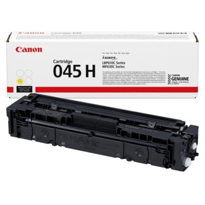 Canon CRG-045H Y (1243C002)  Sarı Orjinal