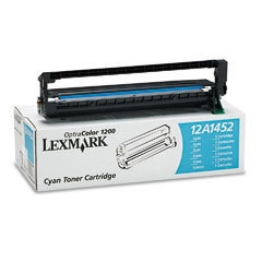 Lexmark 12A1452 Blue Mavi Laser Toner — 1200/